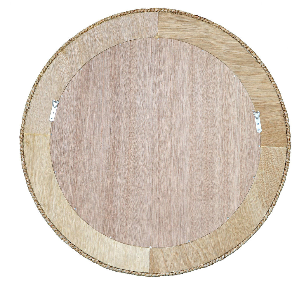 Uttermost Twisted Seagrass Round Mirror 36 Inch Tall and 36 Inch Wide 08179
