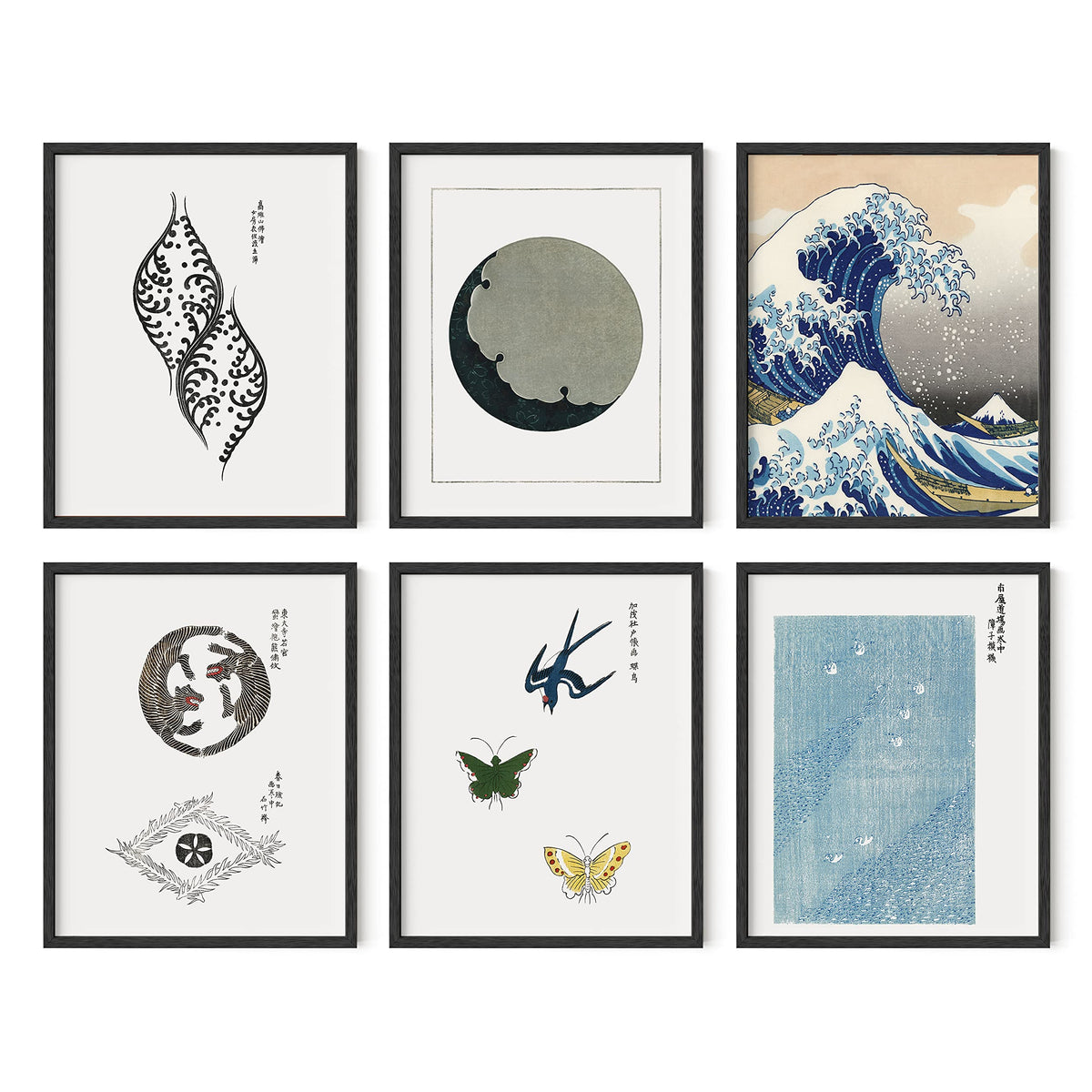Gallery Wall Art Set of 6