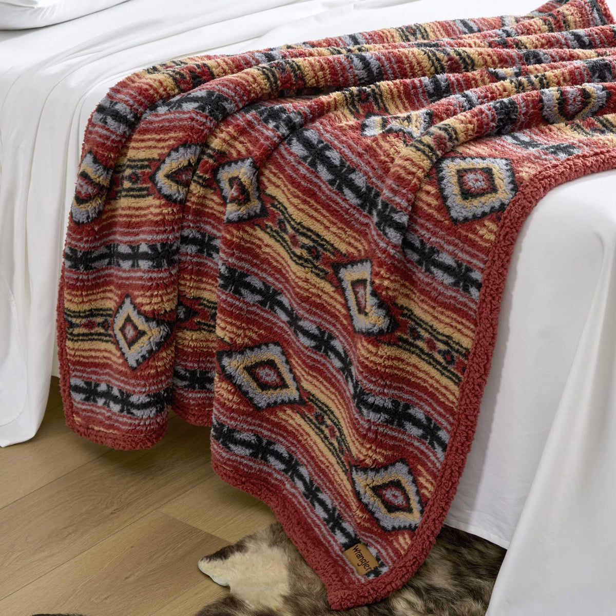 Wrangler - Blanket, Super Soft Plush Fleece Bedding
